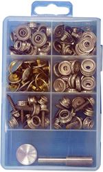 Picture of SeaSense 50048253 Canvas Fastener Kit 101 Pieces Marine Grade