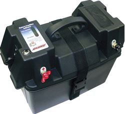 Picture of SeaSense 50090682 Deluxe Battery Box with Power Station