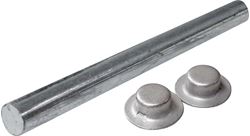 Picture of SeaSense 50081039 Roller Shaft with Pal Nuts 5/8" x 9-1/4"