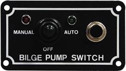 Picture of SeaSense 50010320 Bilge Pump Switch Panel with LED Indicator