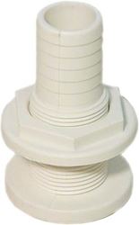Picture of SeaSense 50010218 Thru Hull Fitting 1-1/8 Inch White Nylon