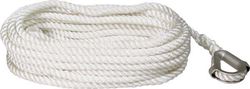 Picture of SeaSense 50013026 3/8" x 100' Twisted Nylon Anchor Line - White