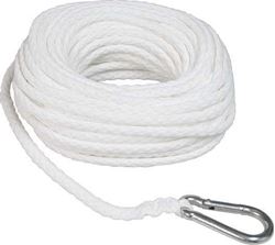 Picture of SeaSense 50013047 Anchor Line 3/8" x 100' Hollow Braid Polypropylene - White