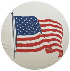 Picture of Adco Products 1782 ADCO Vinyl U.S. Flag Spare Tire Cover