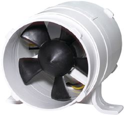 Picture of JOHNSON PUMPS 66402 JOHNSON PUMP 4" IN-LINE BLOWER 240 CFM 12V