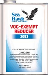 Picture of Seahawk Paints 2053GL VOC-Exempt Reducer - 1 Gallon