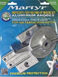Picture of Martyr Anodes CMM3060KITA Aluminum Anode Kit for Mercury 30-60HP Outboard Engines