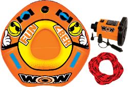 Picture of Wow Sports 19-1100 Towable Tube 2ber Starter Kit 1-Person 54-Inch