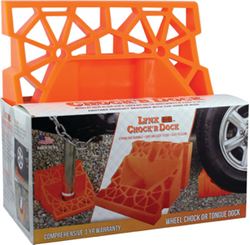 Picture of Tri-Lynx 00030 Lynx Chock 'R Dock Wheel Chock and Tongue Jack Dock