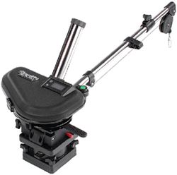 Picture of Scotty Downriggers 2106B High Performance Downrigger W/rod Holder, Mfg# , 36-60" Long-1.25" Stainless Boom, 295'/min Retrieval Rate W/ 15# Weight, Auto-Stop W/ Jog, Automatic Brake, Digital Counter. Includes Tilt And Swivel Mounts And 300' 250 Pound Braided Stainless Cable.