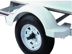 Picture of Wesbar 508574 Fulton Plastic Trailer Fender - High-Density Polyethylene