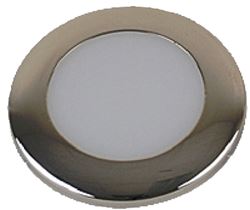 Picture of Scandvik 41302P LED 3" Flush Mount Ceiling Light Warm White Blue Night Light