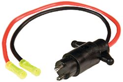 Picture of Sierra WH104801 12V Trolling Motor Plug Motor Side with 10 Gauge Wires
