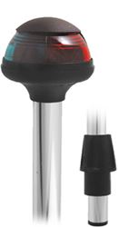 Picture of Attwood Marine 5092-14-7 14-Inch Angled Bi-Color Navigation Light with 2-Pin Pole Mount