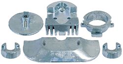 Picture of B & S Anodes BSMALPHAGEN2KITZ Alpha One Gen II Zinc Anode Kit