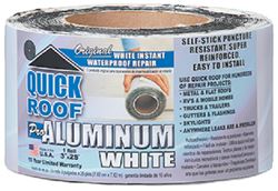 Picture of Co-Fair WQR325 Quick Roof Repair Tape 3 inch x 25 feet White