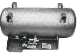 Picture of Manchester Tank Co 6829 ASME Horizontal Propane Tank 24.2 Gallon 14x40 Inch