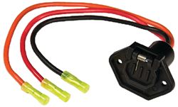 Picture of Sierra WH104901 24V Trolling Motor Socket with 6-Inch Pre-Wired Lead