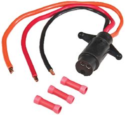 Picture of Sierra WH105501 Female Trolling Motor Socket 8 Gauge 24V 3-Wire
