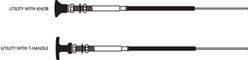 Picture of Teleflex CC34305 SeaStar Solutions 33C Universal Control Cable with Knob and T-Handle