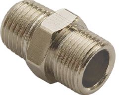 Picture of Teleflex HF5528 Hydraulic Straight Compression Fittings 3/8" Aluminum 3-Pack