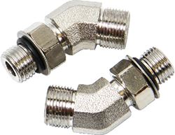 Picture of Teleflex HF6011 45-Degree ORB Elbow Fitting 2-Pack