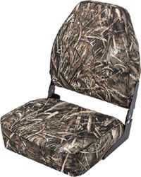 Picture of Wise Seating 8WD617PLS733 High-Back Fold-Down Boat Seat Realtree Max-5 Camo