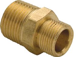 Picture of Teleflex HF5532 Dometic HF5532 Hydraulic Connector Fitting 3/8" Tube | Brass | 3/Kit