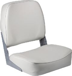 Picture of Wise Seating 3313710 Low Back Boat Seat White Marine Grade Vinyl