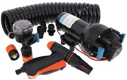 Picture of Jabsco P601J219N4A HotShot Washdown Pump Kit 12V 6GPM with Hose