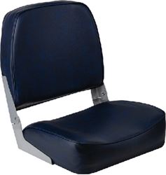 Picture of Wise Seating 3313711 Low Back Boat Seat Navy Blue Marine Grade Vinyl