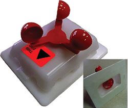 Picture of Shrinkwrap Accessories DS-683WPW Self Adhesive Vent 4"x5"