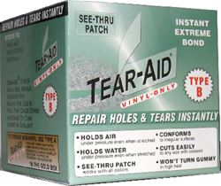 Picture of Tear Repair D-ROLL-B-20 Tear-Aid Type B Repair Roll 3 inch x 5 feet