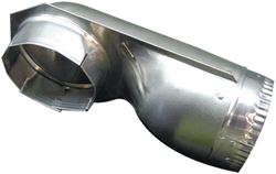 Picture of Westland Sales VI490D 90 Degree Low Profile Dryer Vent Elbow