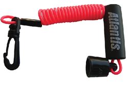 Picture of Continental A7453DES Atlantis A7453DES DESS Compatible Lanyard -  Bombardier, Seadoo, Skidoo, Red