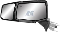 Picture of K-Source 80930 Snap & Zap Custom Fit Towing Mirrors for 2019-2024 Chevy Silverado 1500 GMC Sierra 1500