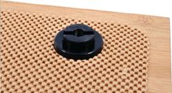 Picture of Camco 43571 Universal Bamboo Stovetop Cover 19.5" x 17" with Cutting Mat