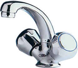 Picture of Scandvik 10410P Standard Family Chrome Plated Brass Basin Mixer Faucet