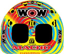 Picture of WOW Sports 161010 Macho Combo Towable Tube 1-2 Riders