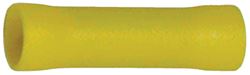 Picture of WirthCo 80816 Battery Doctor General Purpose Yellow Vinyl Insulated Butt Connector, 12-10 AWG, 25/Pk.