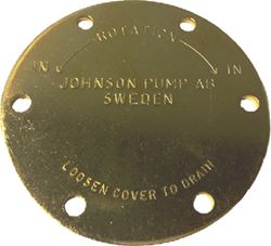 Picture of Johnson Pumps 0142441 End Cover F7b