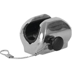 Picture of Taco Metals F130241244BN1 Ball & Socket Flat Deck Hinge with Quick Release