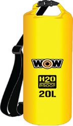 Picture of Wow Sports 185080Y Waterproof Dry Bag 20L with Shoulder Strap Yellow