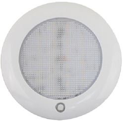 Picture of Scandvik 41461P LED Dual-Color Low Profile Dome Light 5 Inch White Blue