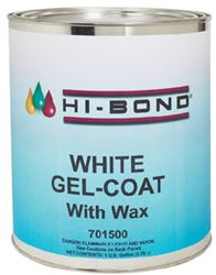Picture of Hi Bond 701480 White Gel Coat With Wax - Pint
