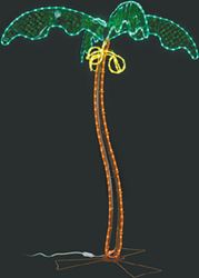 Picture of Ming's Mark 8080122 Green Long Life LED Coconut Palm Tree 7 Foot Decorative Rope Light