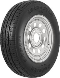 Picture of Loadstar Tires 31201 ST145/R12 Radial Trailer Tire and Wheel Assembly 8-Ply 5-Hole Silver Modular