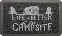 Picture of Camco 53200 Life Is Better At The Campsite Scrub Rug 26.5" x 15"