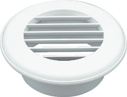 Picture of Thetford 94264 RV Heat Vent 4 Inch No Damper Polar White
