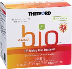 Picture of Thetford 96604 Aquabio Holding Tank Treatment 8 oz 6 Pack